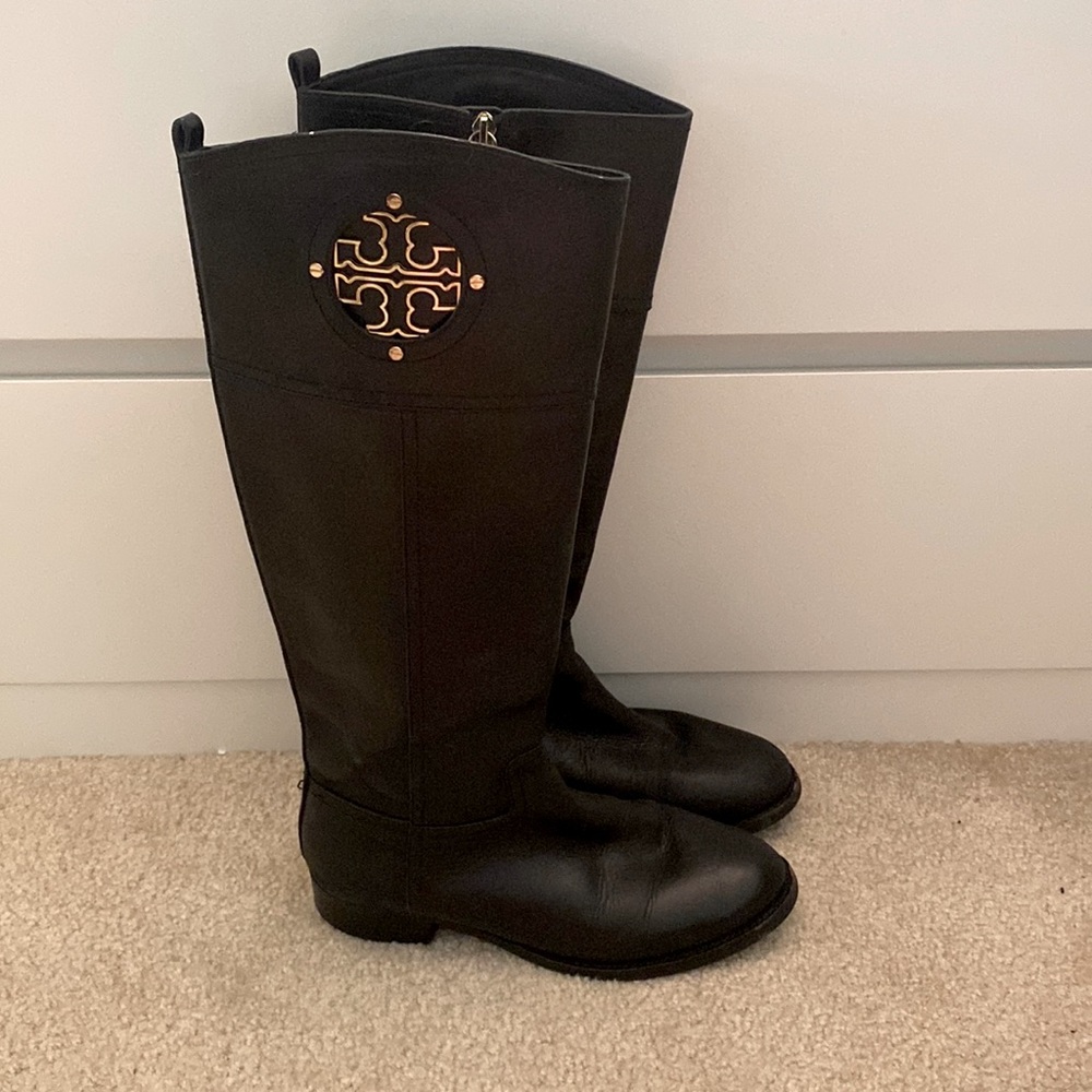 Tory Burch Kieran Boots - Black 7.5